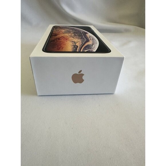 BOX ONLY 64GB iPhone Xs Max Gold Apple 🍎 Used - Picture 2 of 9